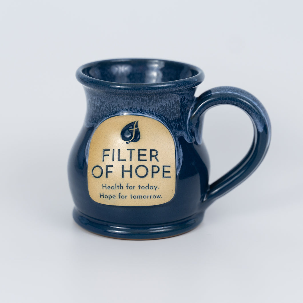 Handmade Filter of Hope Coffee Mug